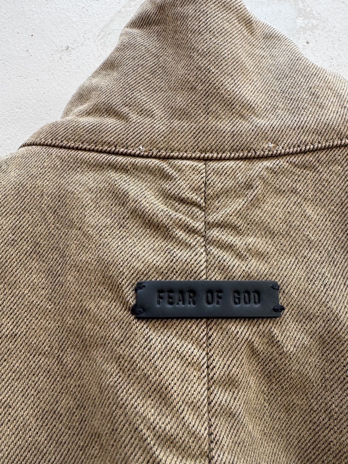 피어오브갓 8th 풀 집업 데님 자켓 점퍼 이터널 FEAR OF GOD  상품이미지9