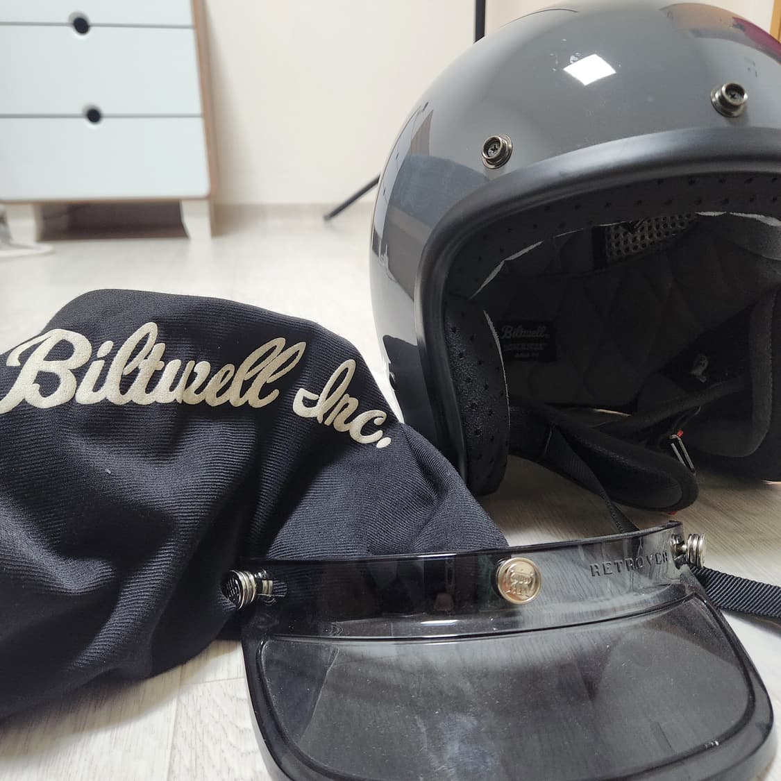 빌트웰 보난자 헬멧 M (바이저, 주머니 포함) 상품이미지1