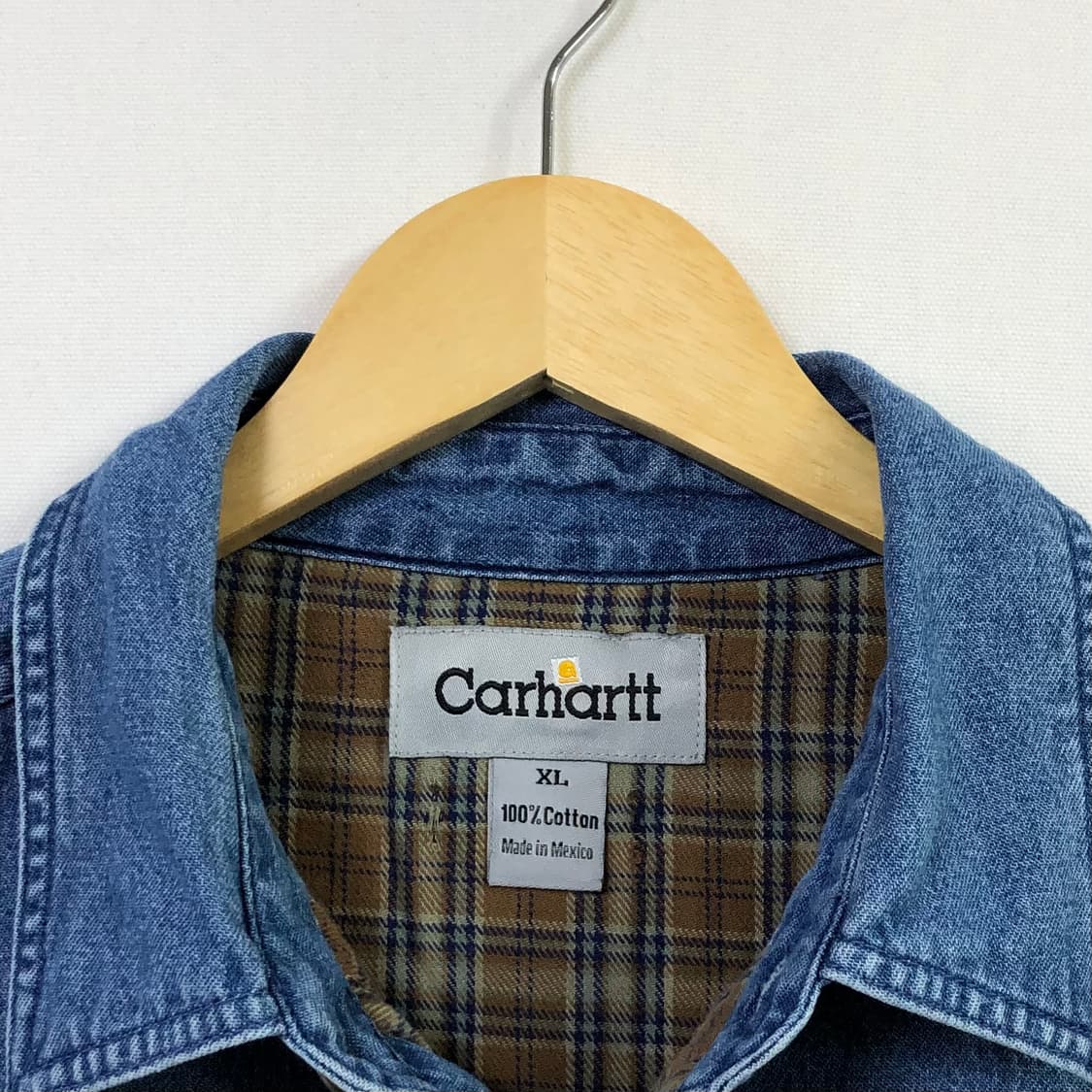 Xxl 칼하트 데님 자켓 상품이미지4