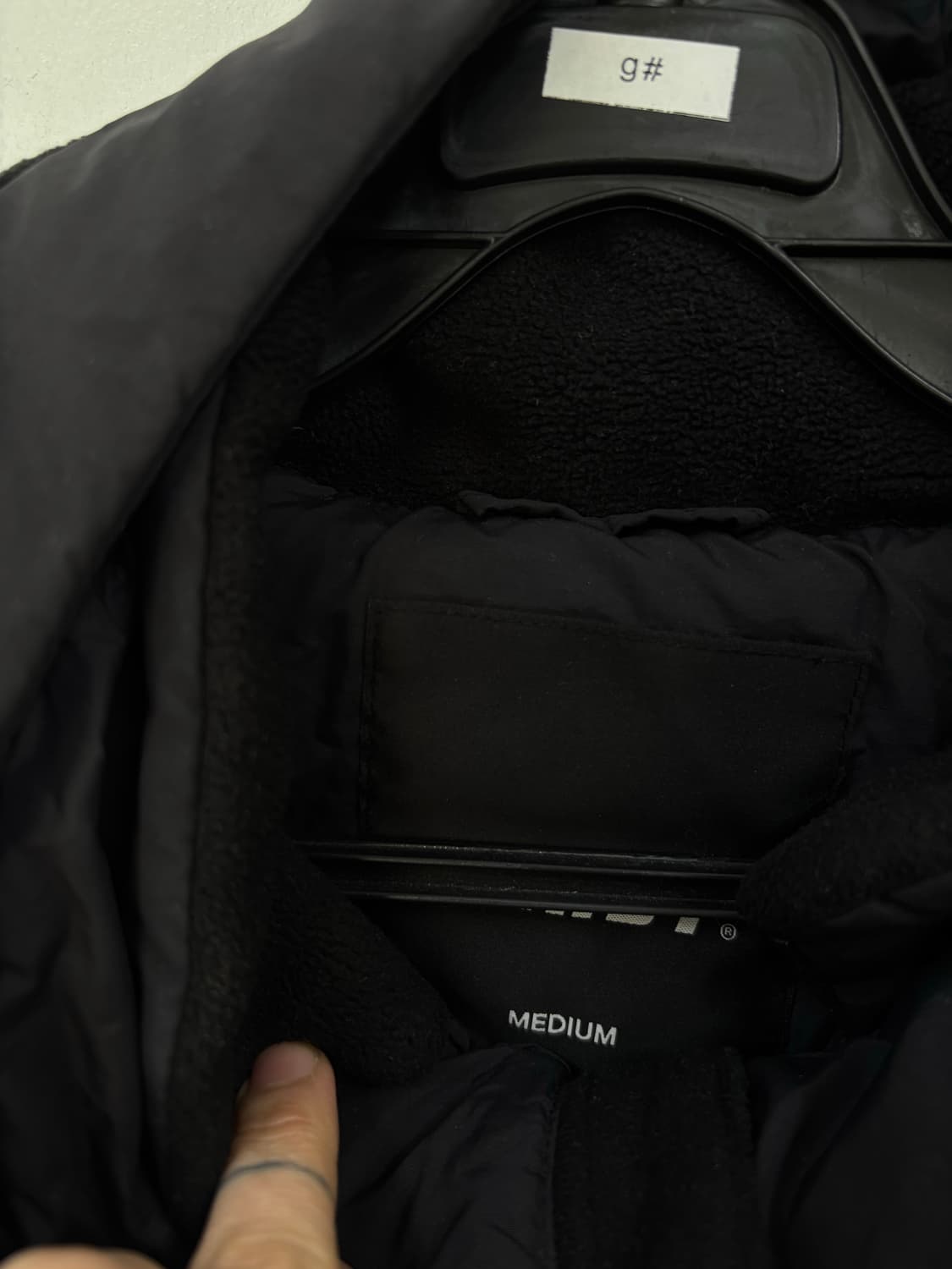 널디 후리스 패딩 상품이미지5