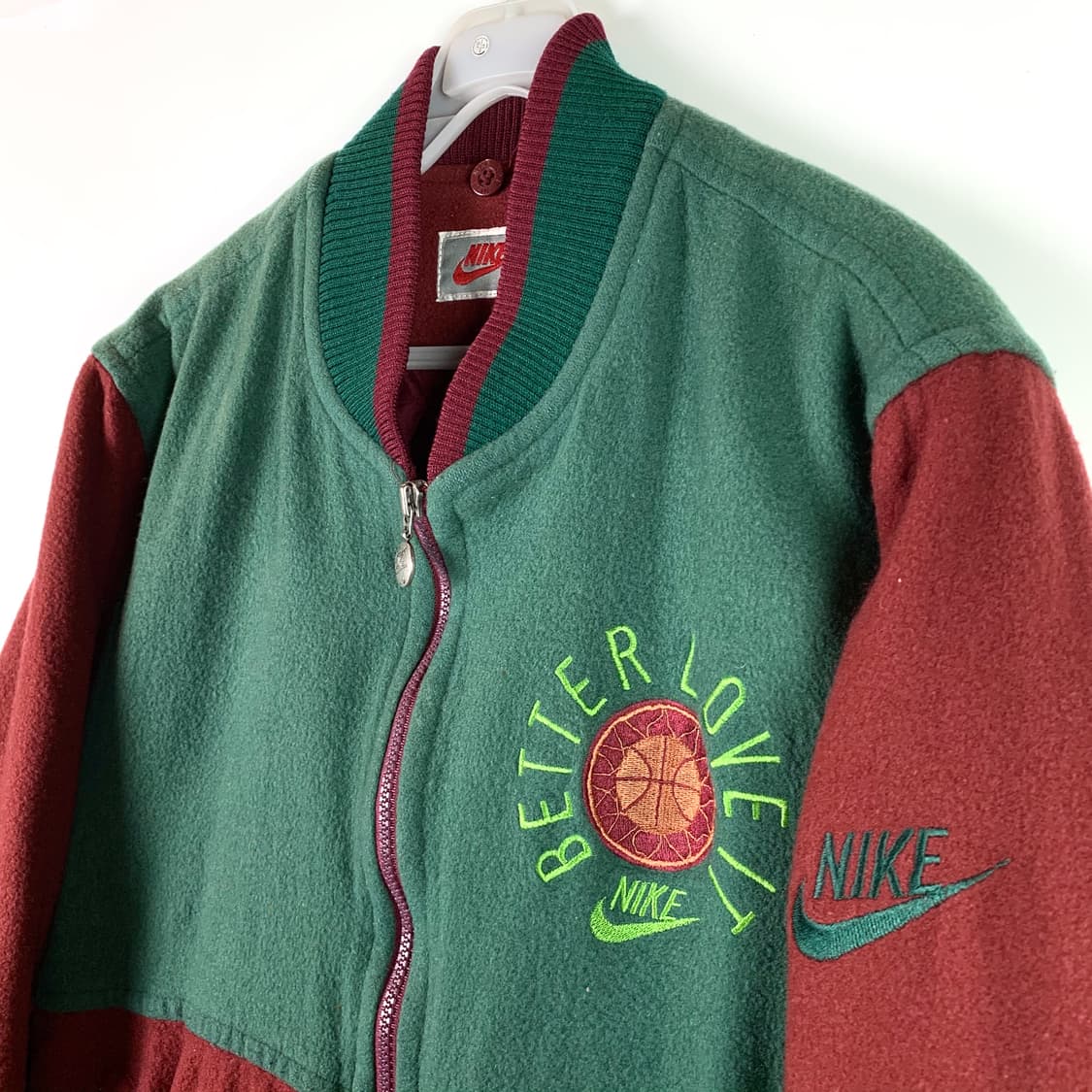 Nike 90s 덩크 야드 데이즈 빅로고 바시티 자켓 상품이미지4