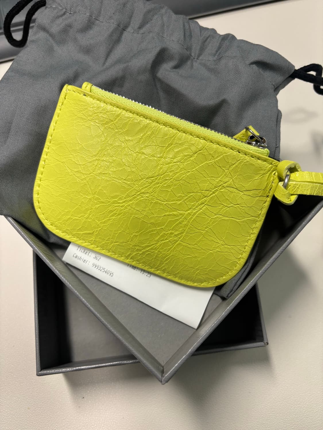 (새상품) 발렌시아가 르카골 램스킨 카드지갑 발렌시아가카드지갑 상품이미지4