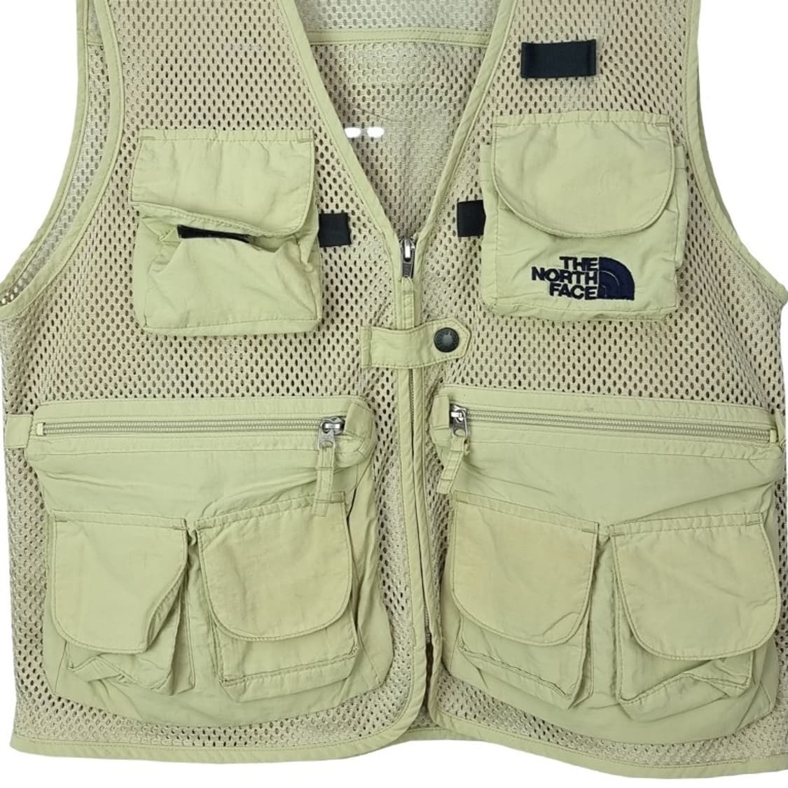 노스페이스 로고 자수 멀티 포켓 피싱 베스트 조끼 베이지 M16628 상품이미지5