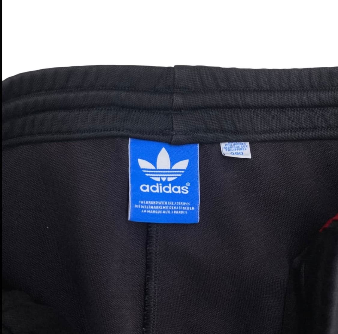 아디다스 트랙팬츠 검정빨강 상품이미지4
