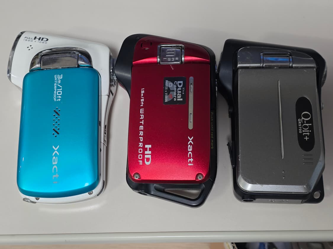 산요 작티 및 건타입 캠코더 (하자) 상품이미지1