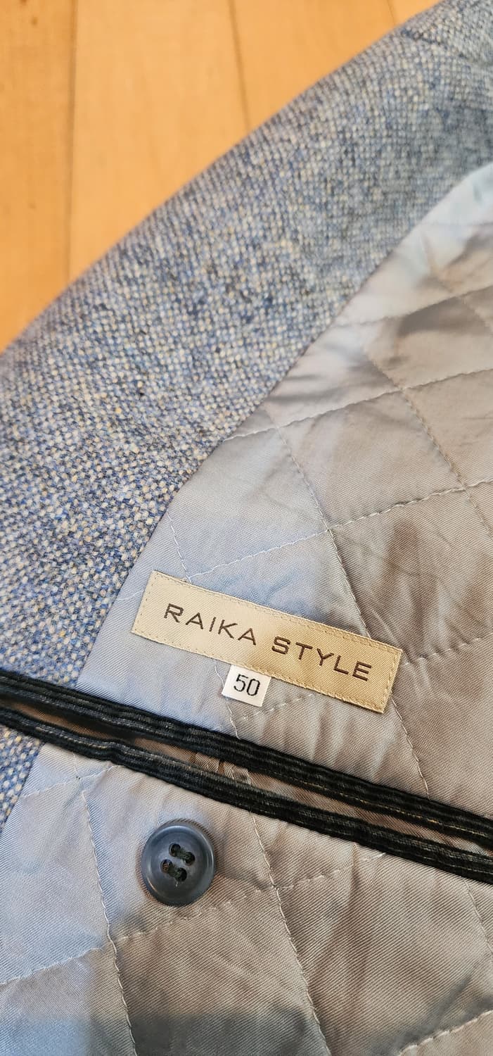 연블루 모직 자켓 XL 상품이미지8