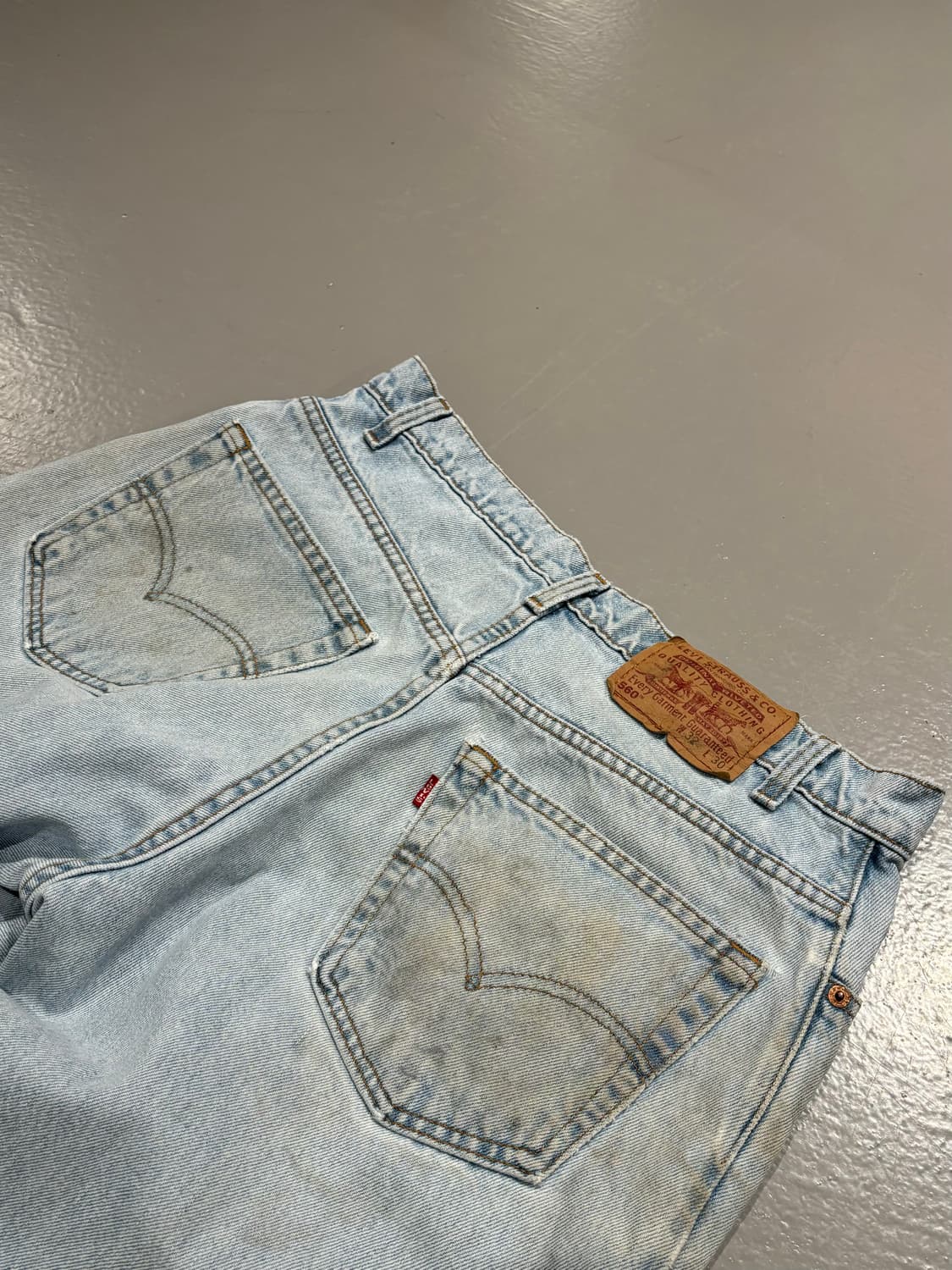 90s made in USA 리바이스 560 데님팬츠 상품이미지8