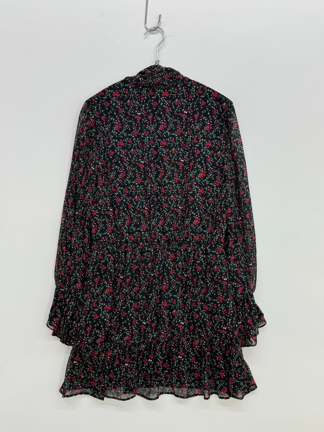 ZARA 꽃무늬 패턴 쉬폰 원피스 상품이미지2