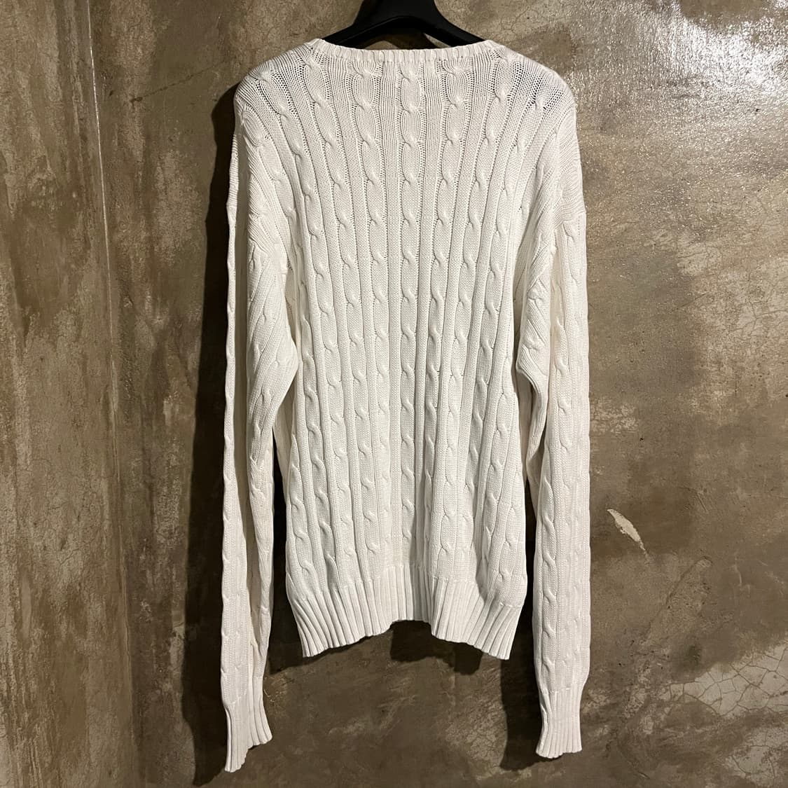 폴로랄프로렌 케이블 니트 아이보리 상품이미지7