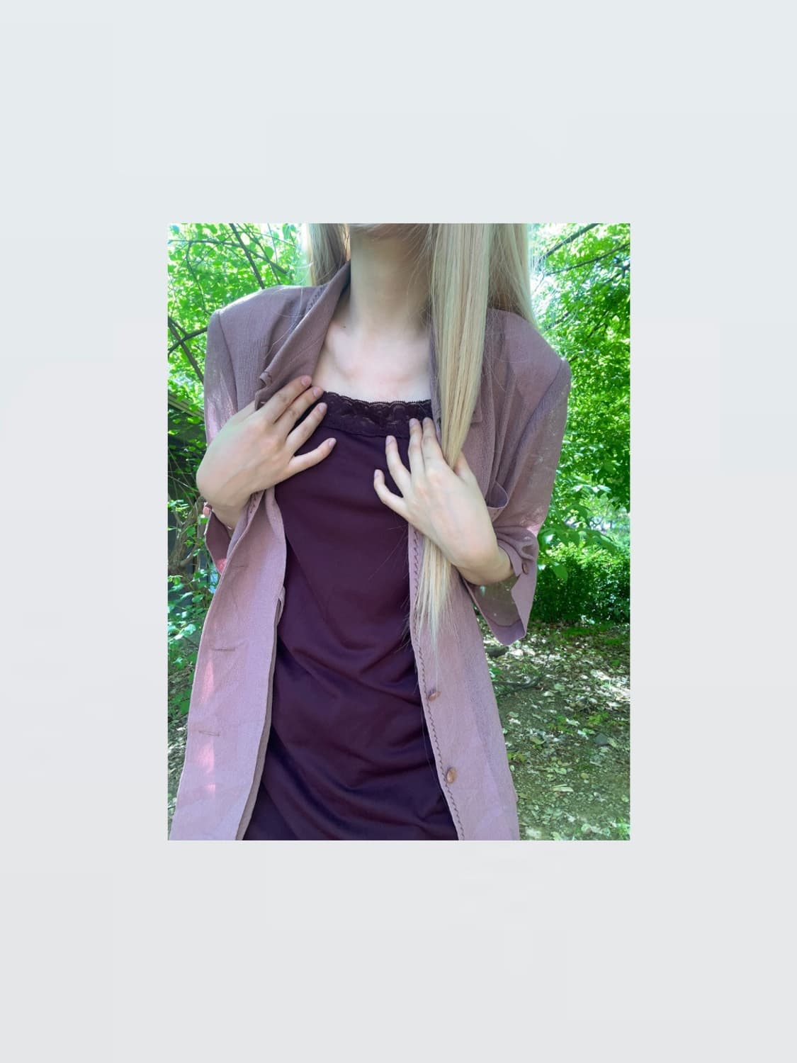  Deep Purple Camisole 딥퍼플 캐미솔 상품이미지5
