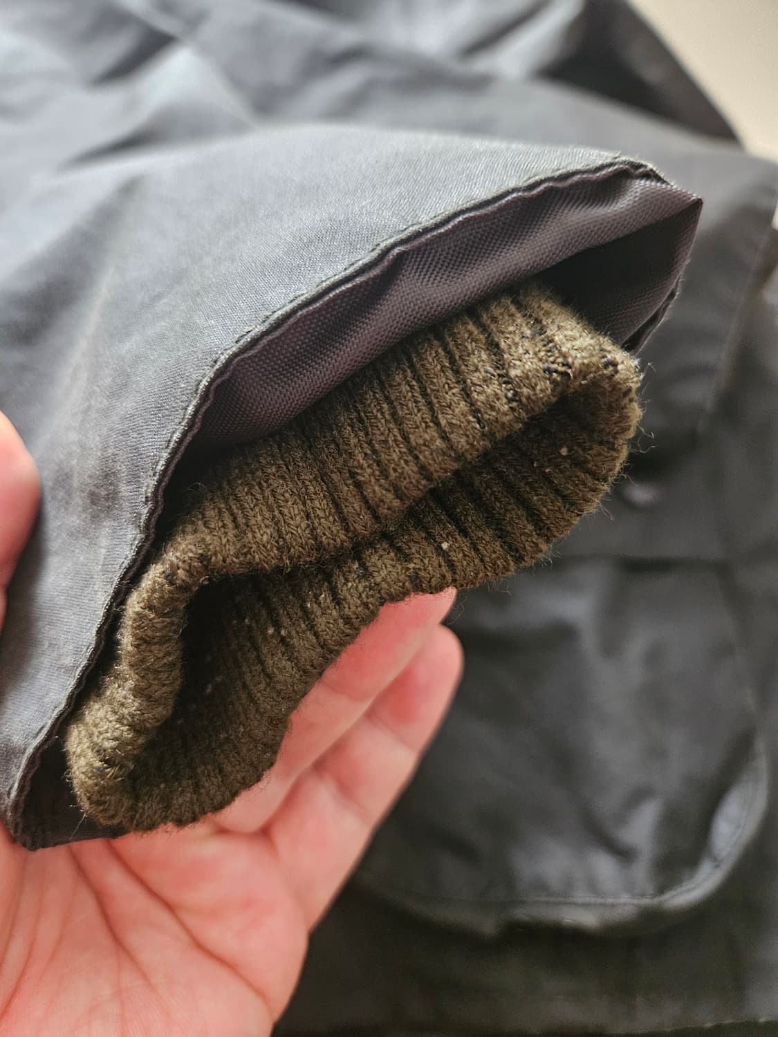 바버 비데일(Bedale) 세이지/ - 세탁&리왁싱 완료 상품이미지7