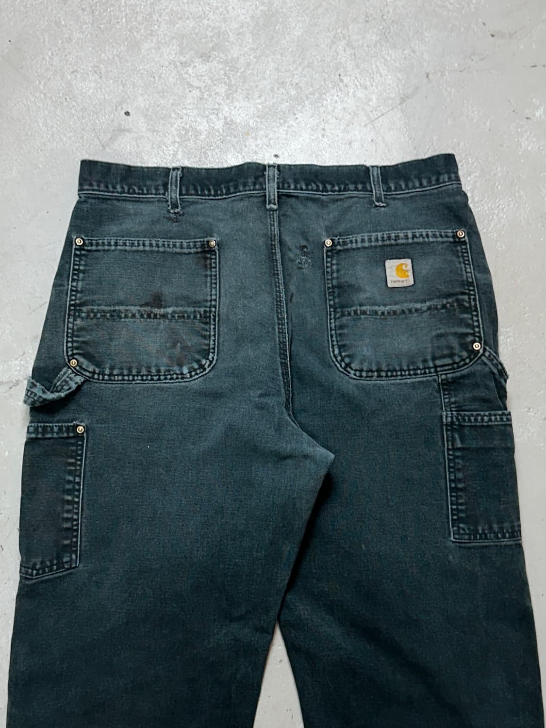 OG 칼하트 B01 더블니 블랙 칼하트 썩블니 카펜터 상품이미지6