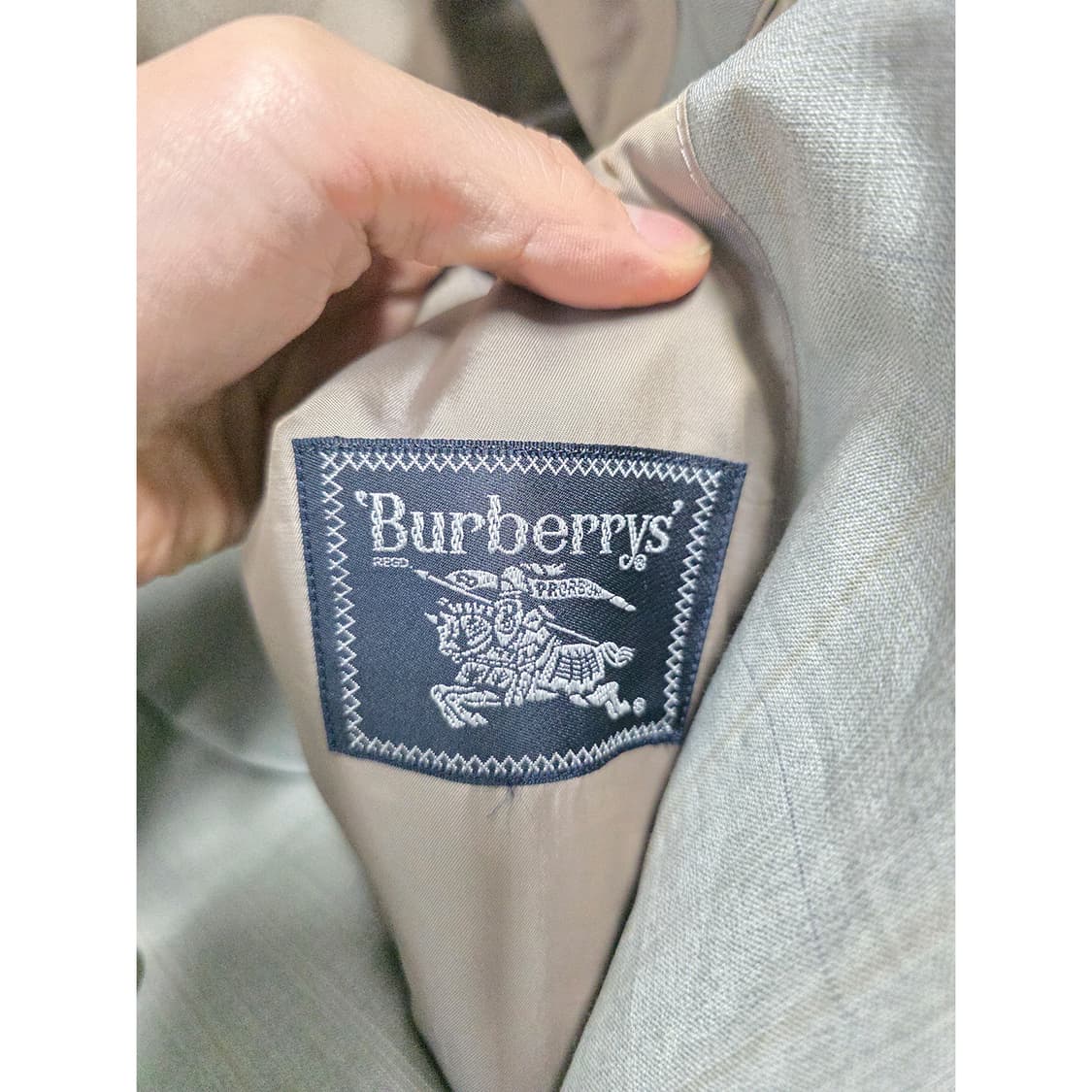 버버리 더블 버튼 자켓 L 상품이미지2