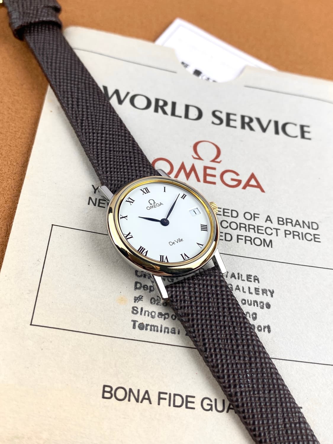 [FULL SET]OMEGA Lady De Ville date watch 상품이미지4