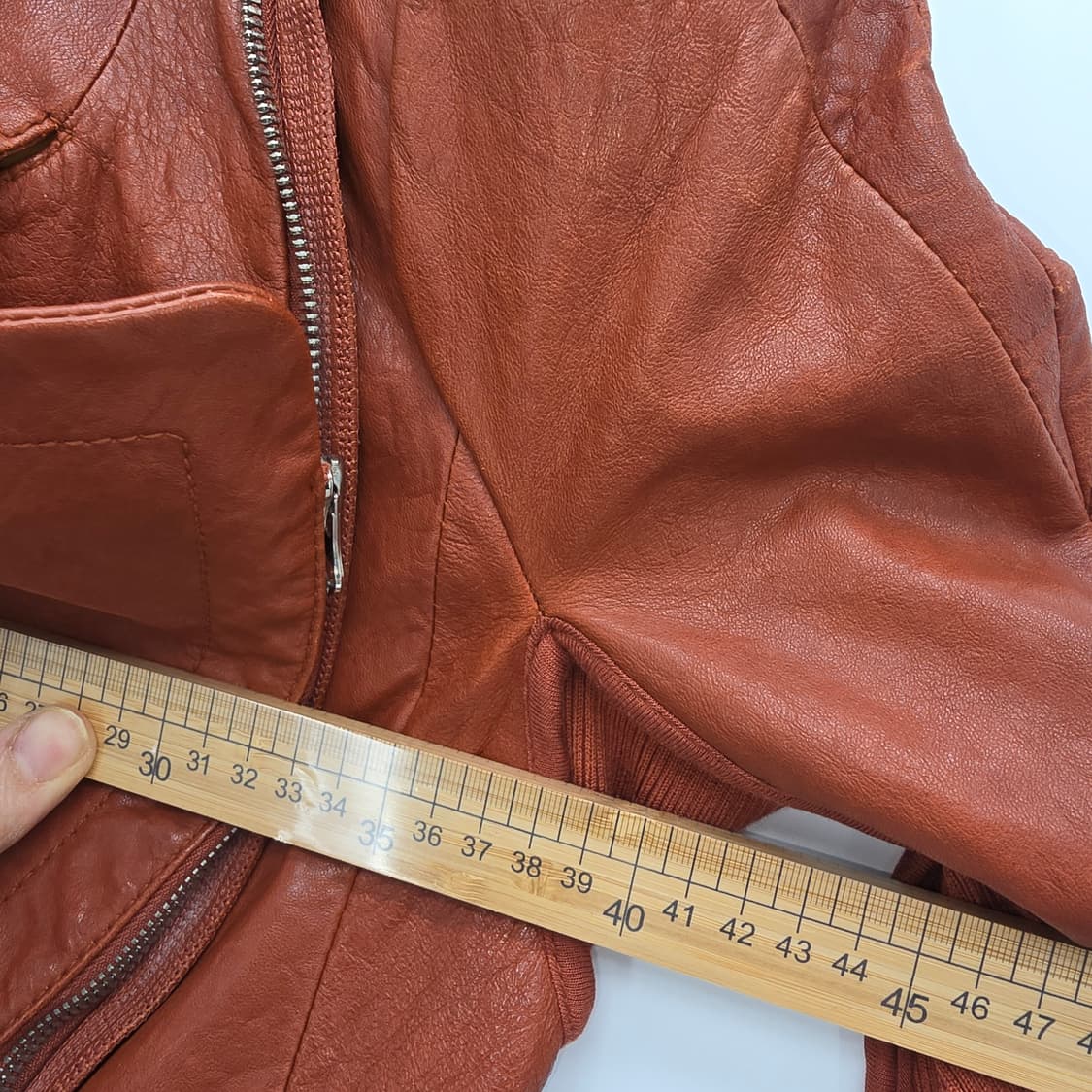 Obzee Kongjin yang 가죽 자켓 XS 상품이미지2