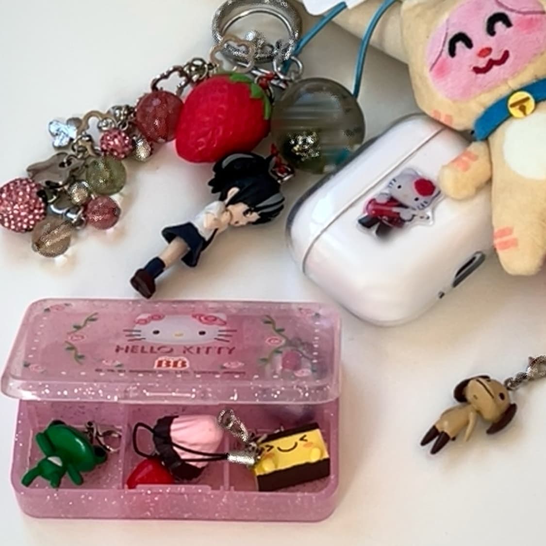 고전키티 로즈키티 약통 보관함 수납함 상품이미지3