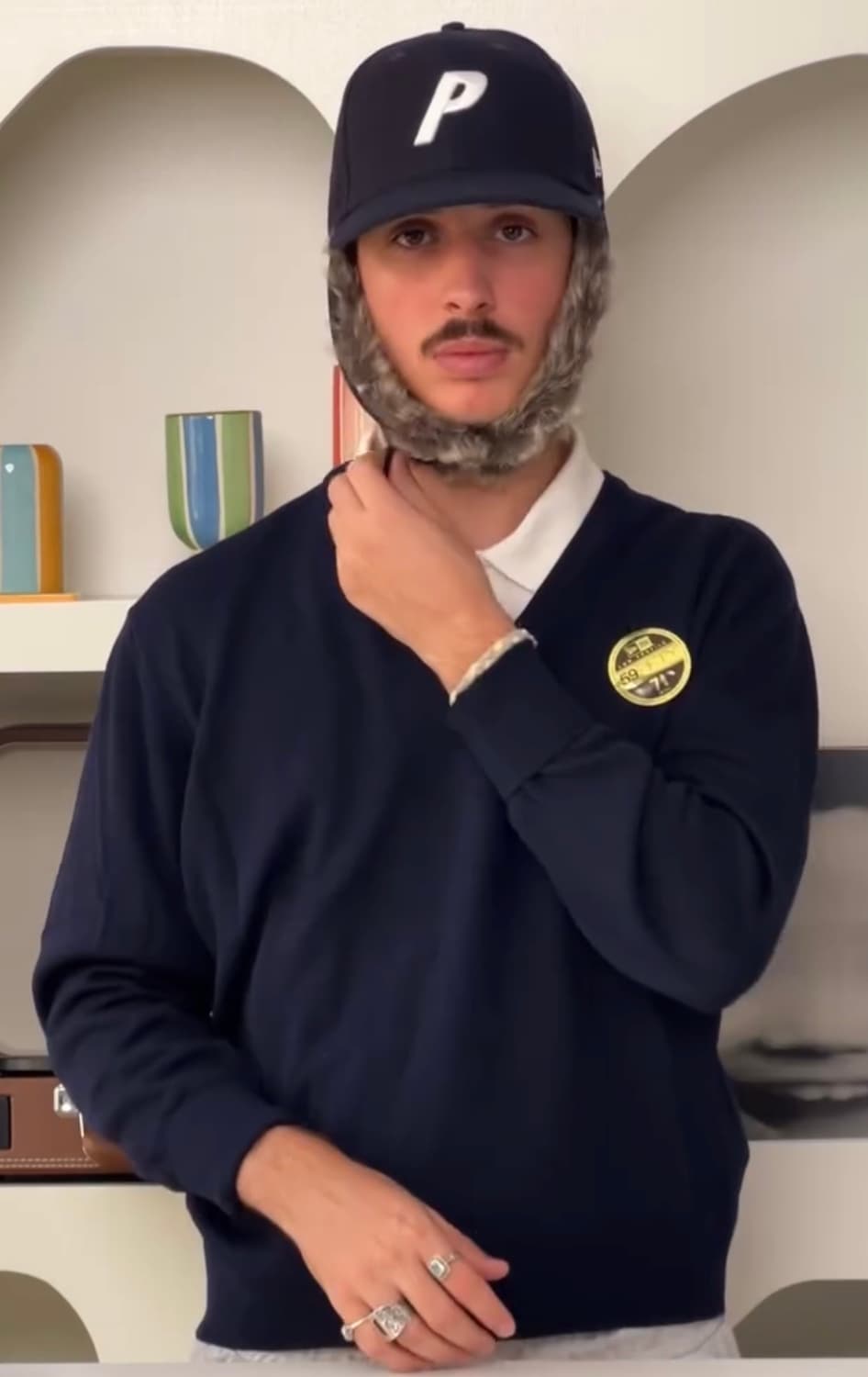 팔라스 뉴에라 독이어 LP 59피프티 캡 블랙 상품이미지4