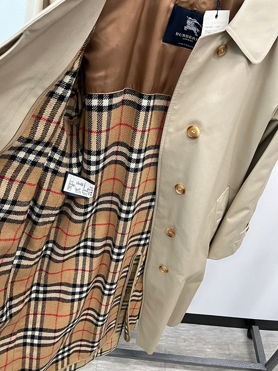 여) 버버리 개버딘 내피코트  상품이미지9