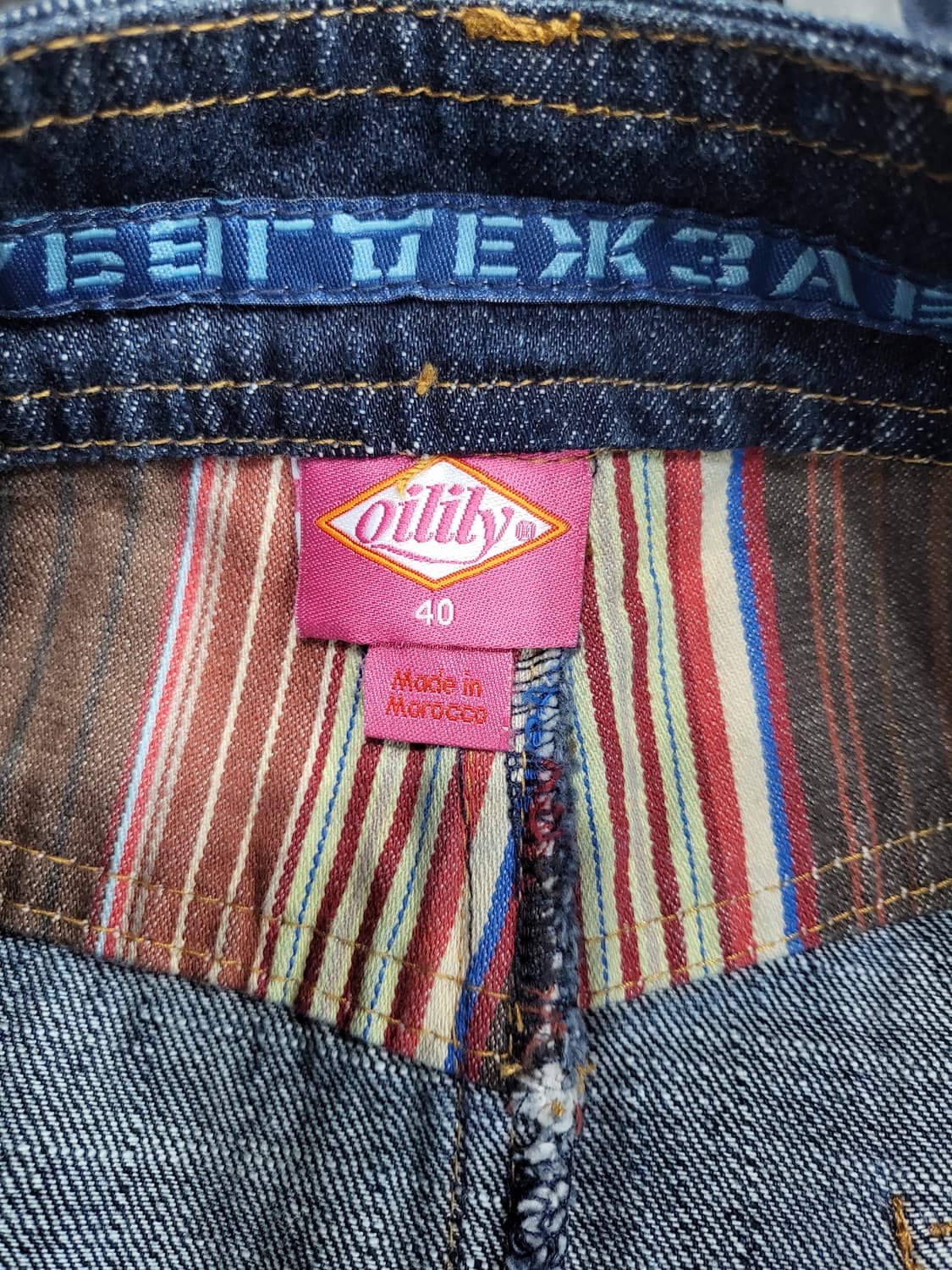 오일릴리 데님 스커트 상품이미지6