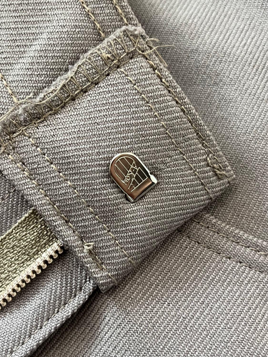 80s USA 빈티지 메카닉 플레어 팬츠 상품이미지7