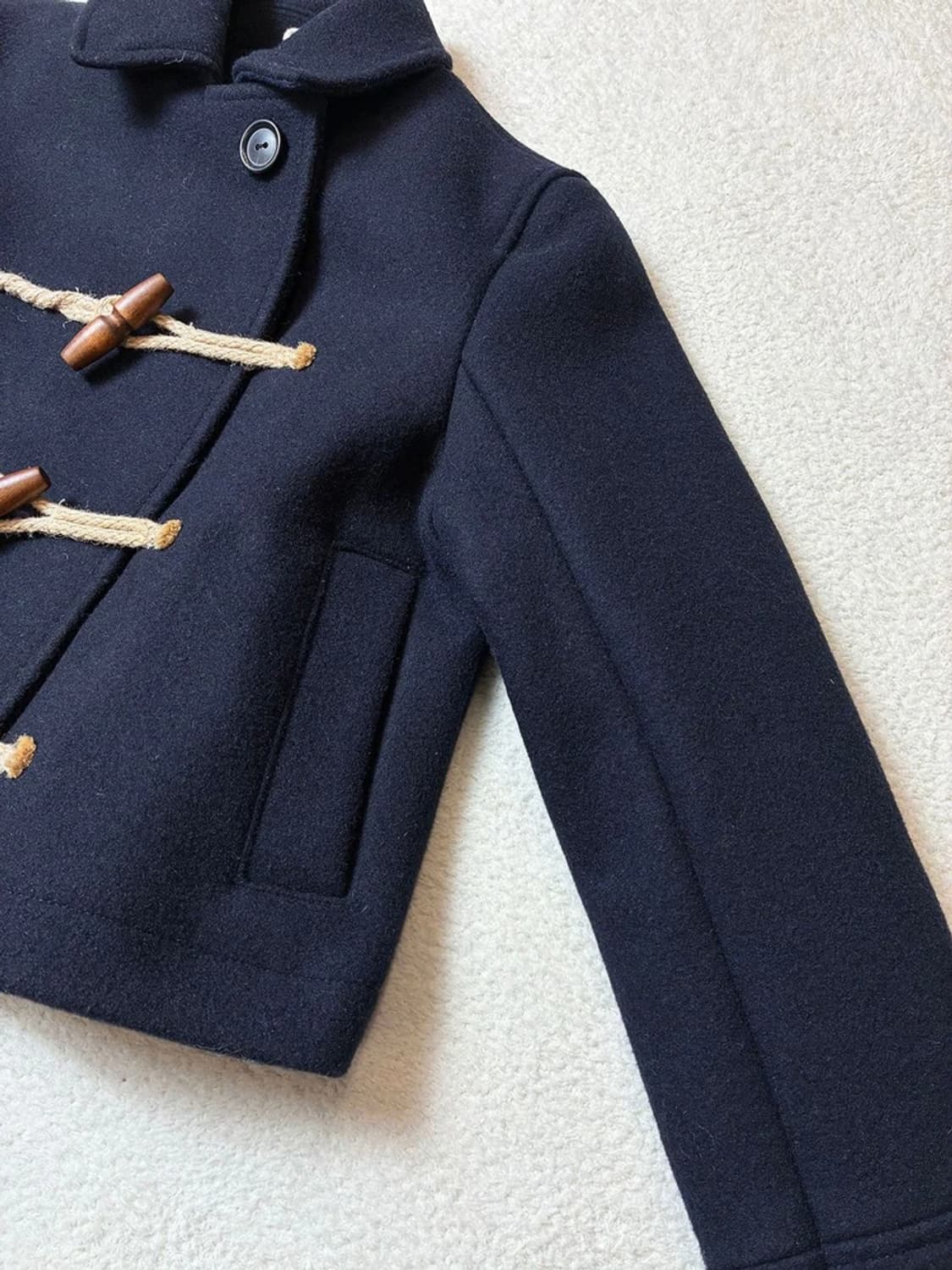 쁘띠바또 PETIT BATEAU 아동 도글 숏 울 자켓 PN6336 상품이미지5