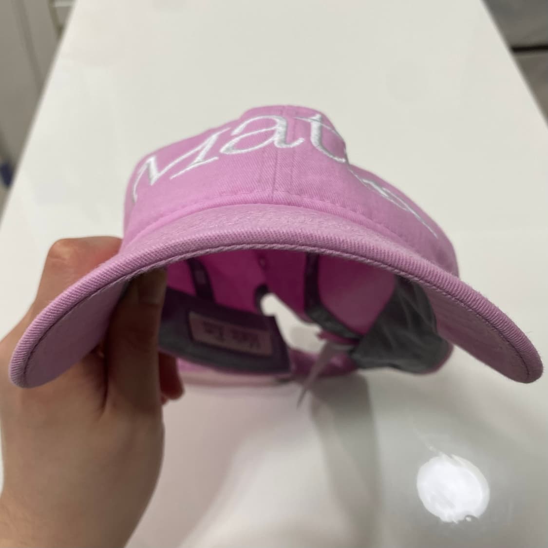 마뗑킴 뉴에라 볼캡 핑크 상품이미지4