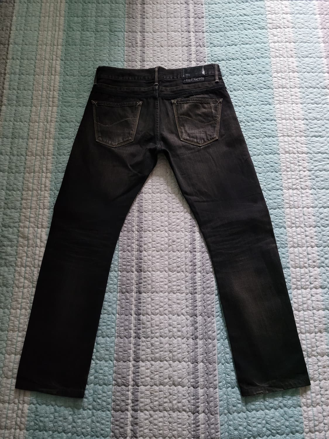 재팬 리 Lee black rider 블랙라이더 블랙워싱진 M 31사이즈 상품이미지6