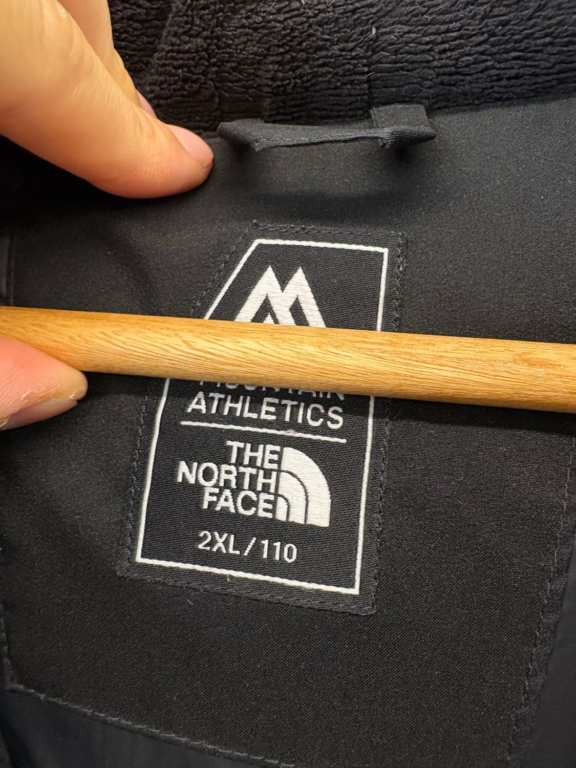 노스페이스 블랙 덕다운 패딩 상품이미지8