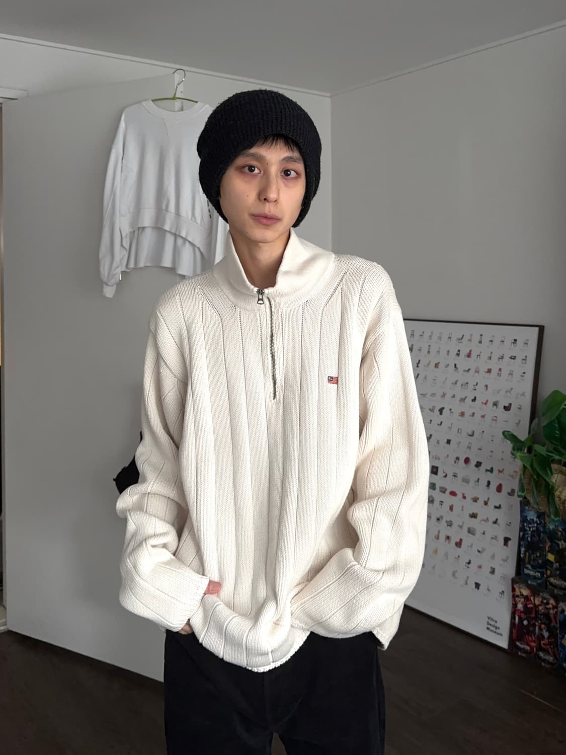 Polo Jeans Ralph Lauren 대디스올드 하프 스웨터 상품이미지6