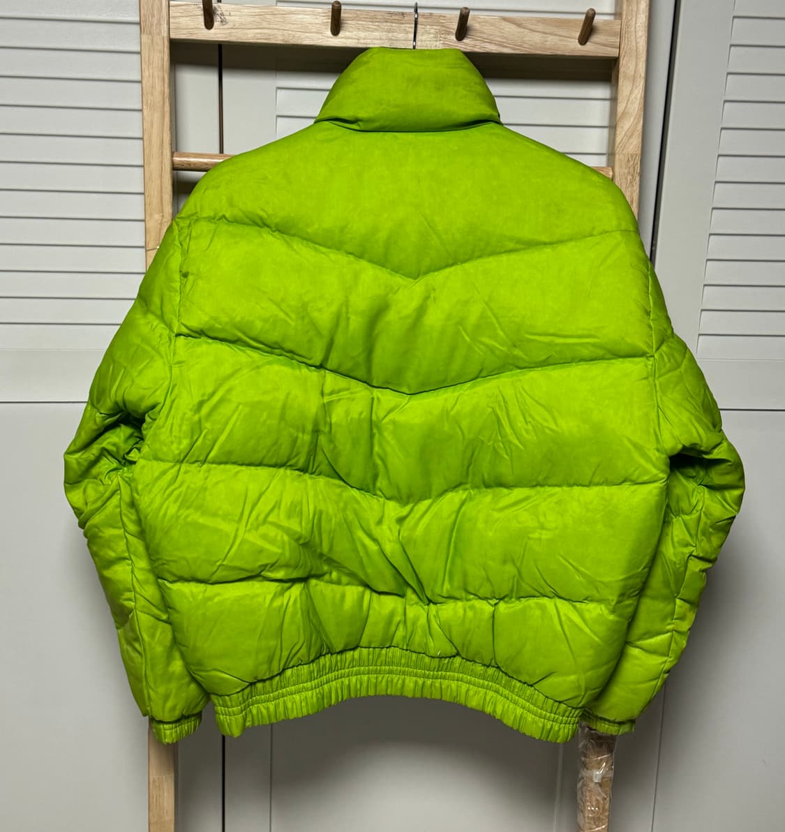 나이키 연두콩 90s 삼나스포츠 숏패딩 자켓 상품이미지4