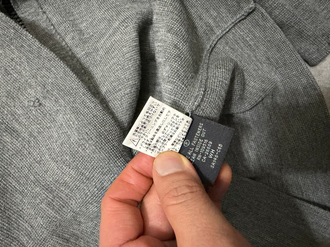  빅토리녹스  앨보패치  빈티지 울니트 풀집업  자켓  95size   상품이미지6