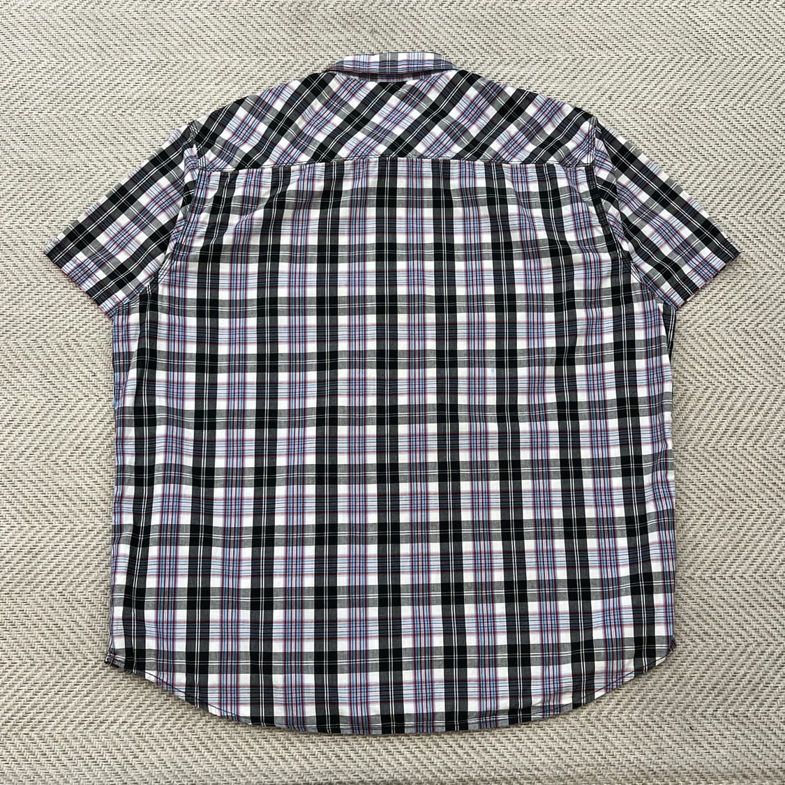 리바이스 체크 하프 셔츠 r3573 상품이미지2