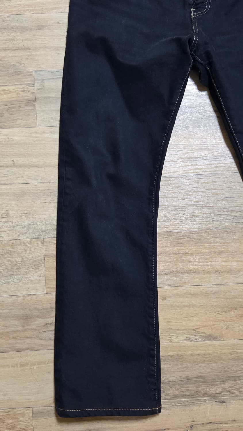 Vintage 빈티지 LEVIS 리바이스 517 블랙 부츠컷 33 상품이미지3