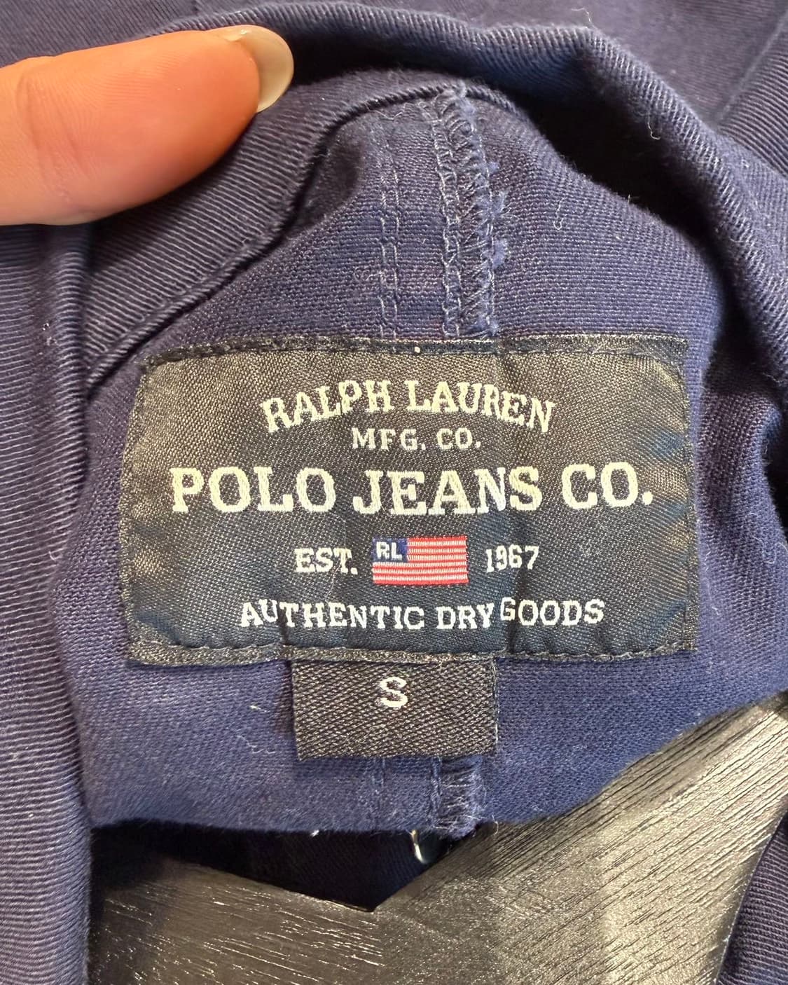 폴로 진스 네이비 트러커 자켓  상품이미지8