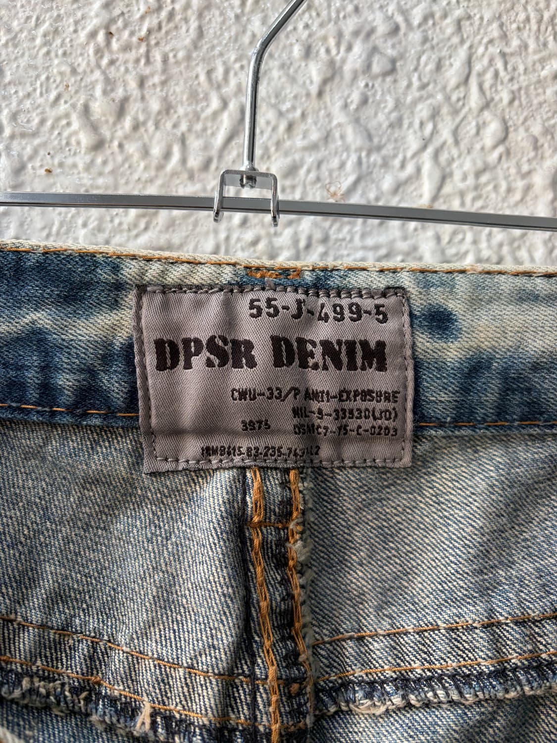 a233) 33 DPSR 빈티지 워싱 데님팬츠 상품이미지7