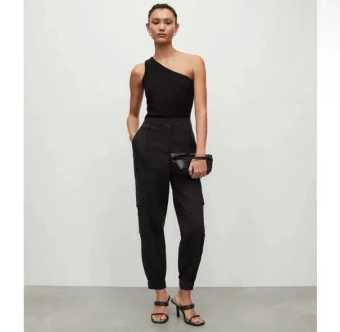 올세인츠 allsaints 프리다 리넨 린넨 트라우저 조거팬츠 바지 상품이미지4