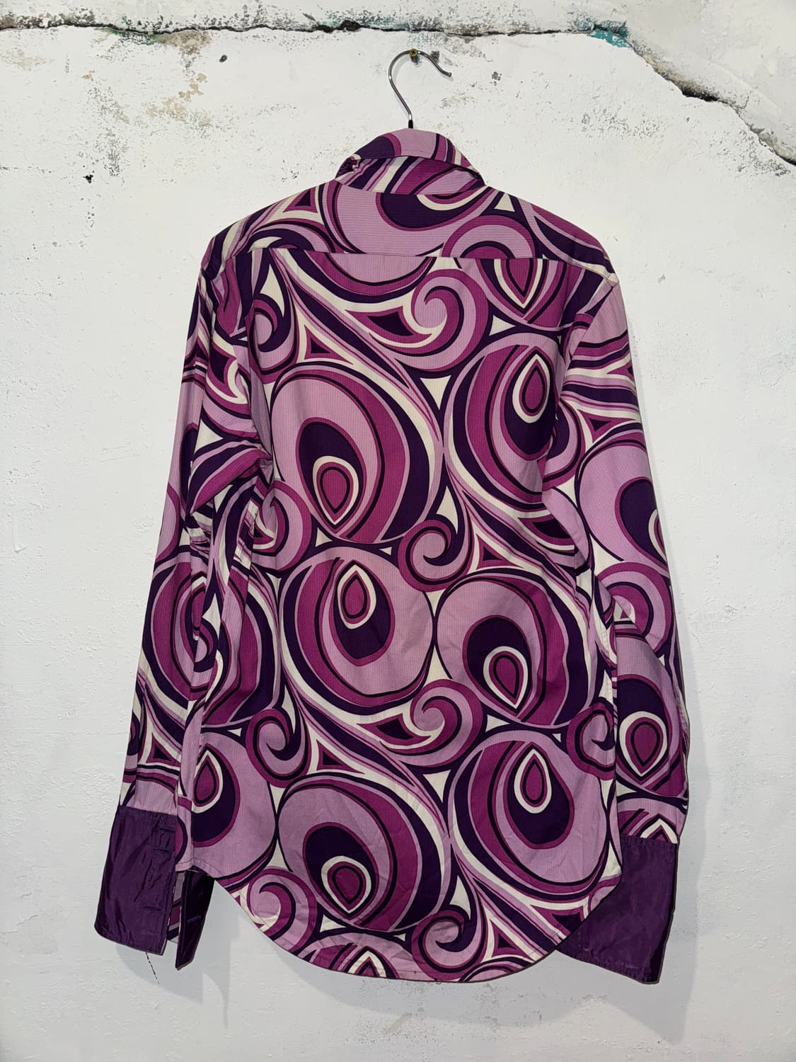 준야 와타나베 꼼데가르송 맨 마블 패턴셔츠-04FW 상품이미지4