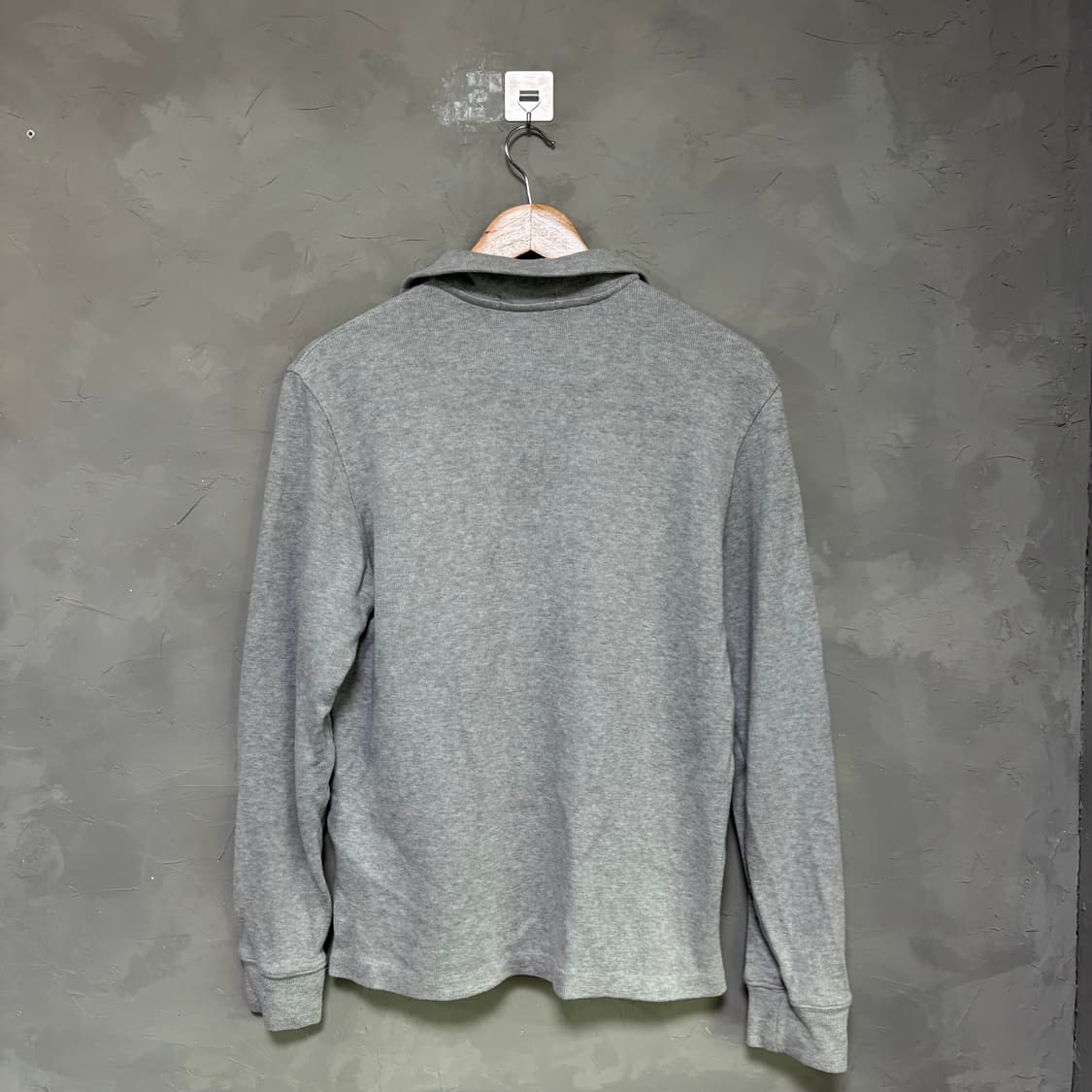 폴로 랄프로렌 니트 반집업 그레이 상품이미지4