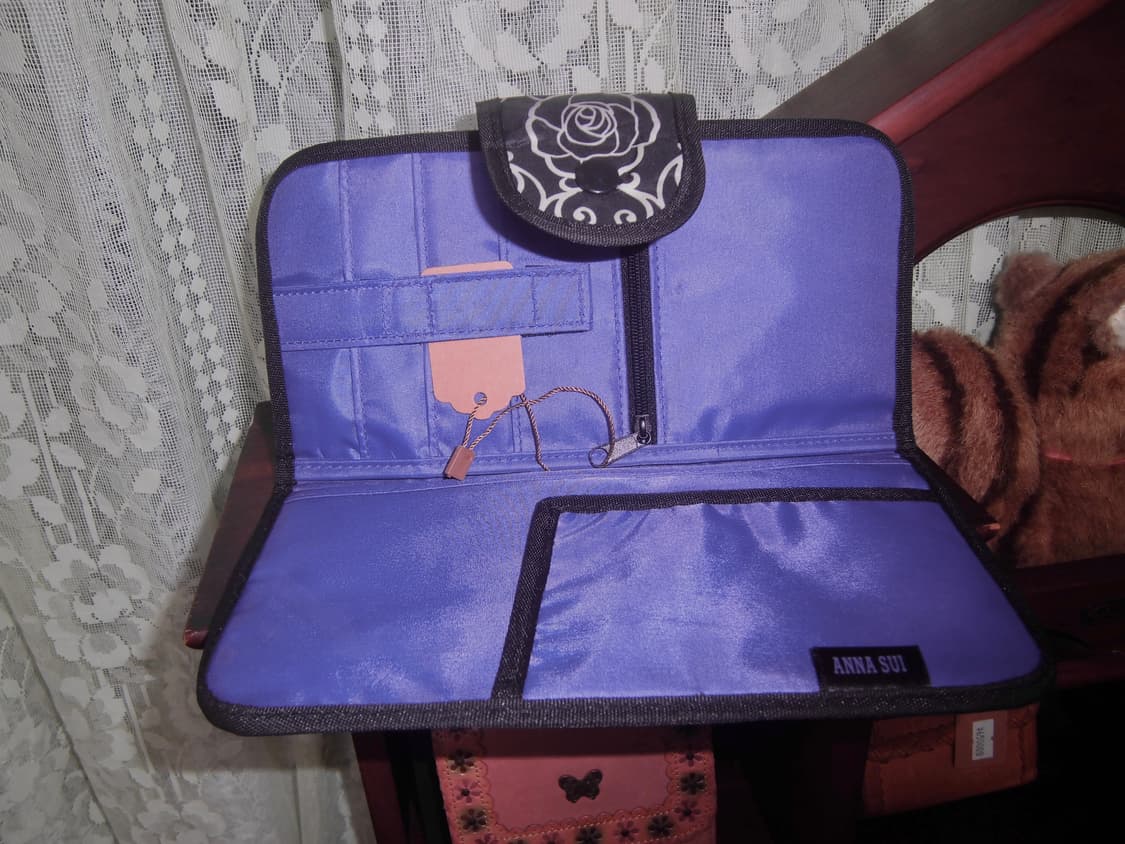 Anna Sui Floral Pattern Fold Wallet 🦋 상품이미지2