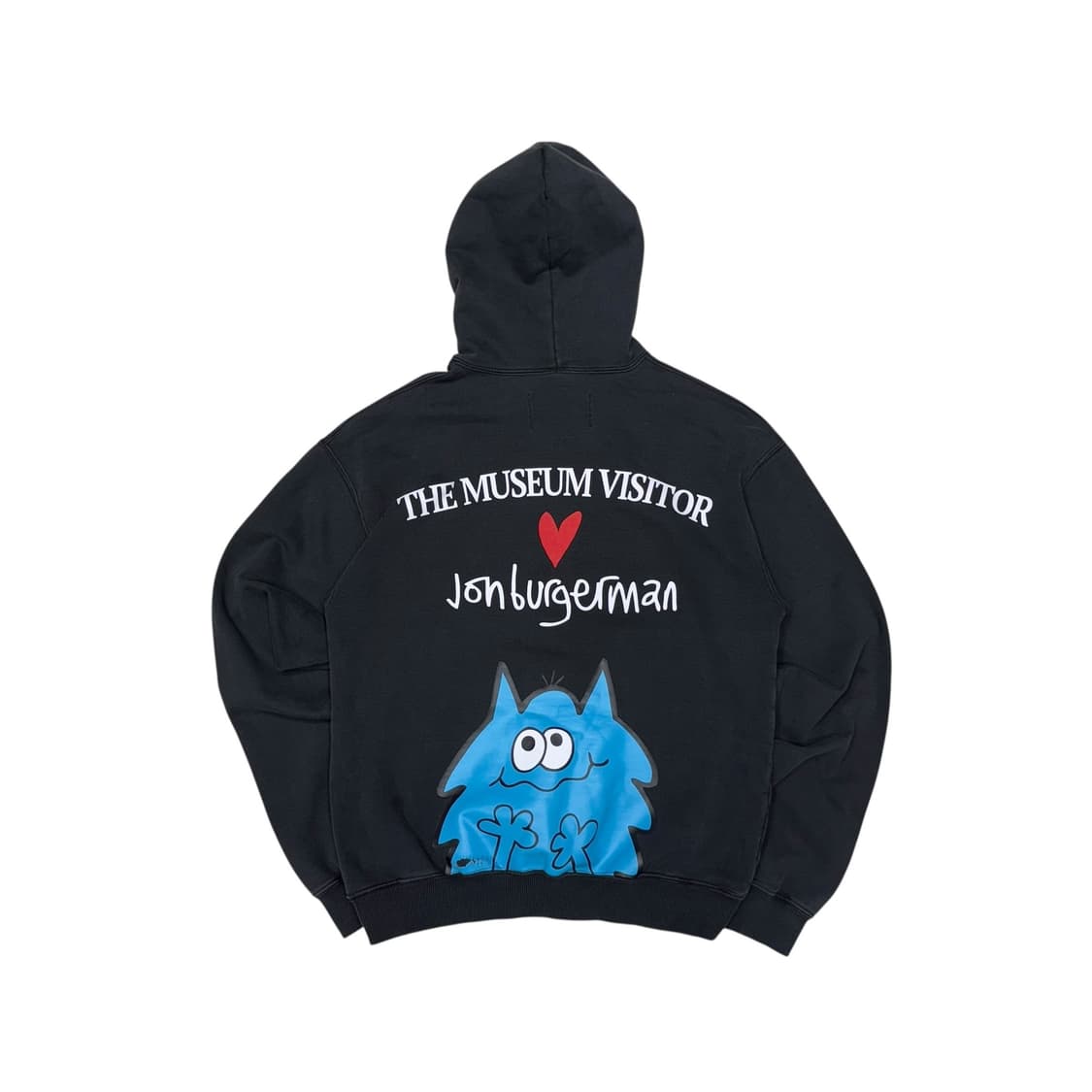 [S] 더뮤지엄비지터 블랙 후드티 상품이미지4