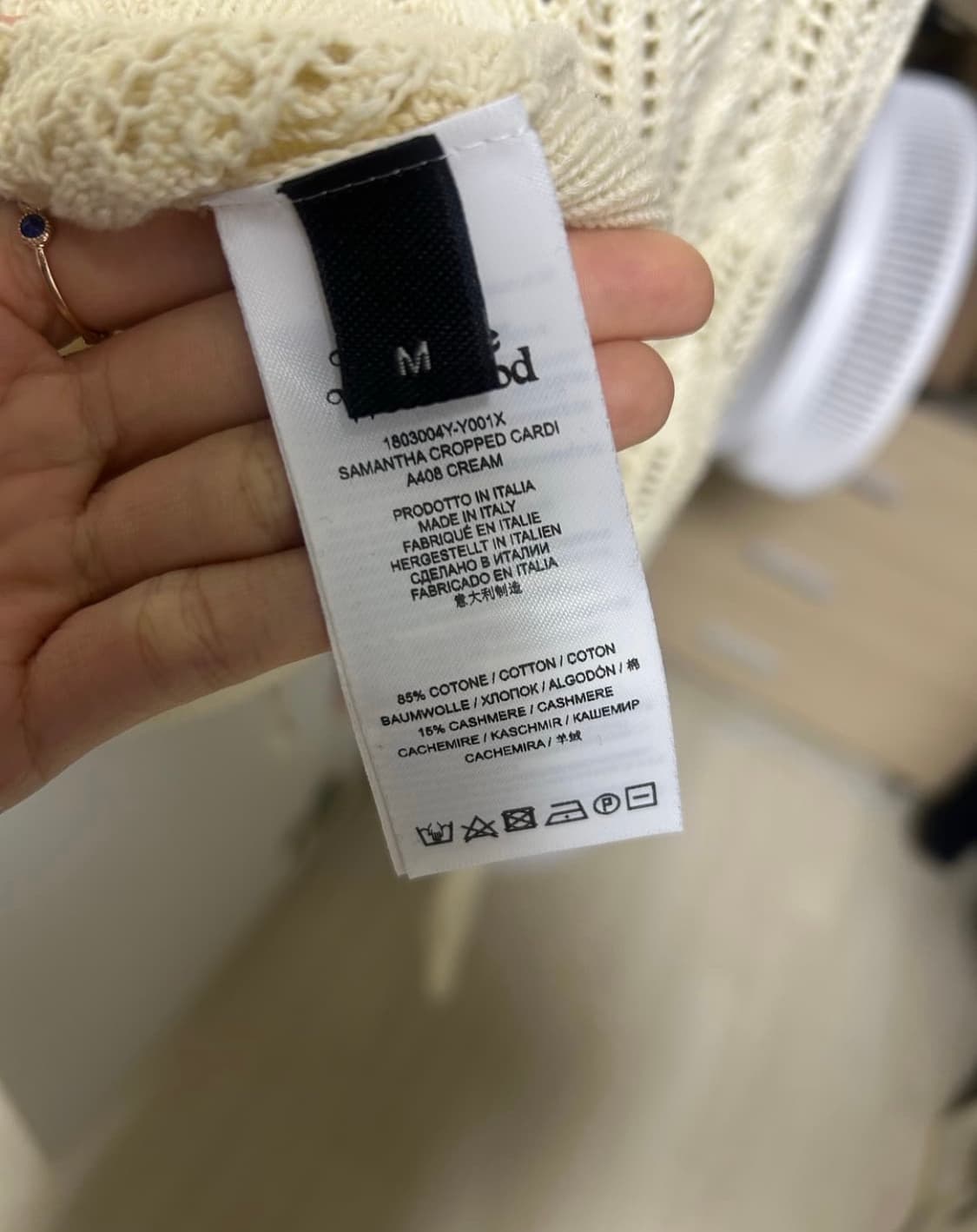 비비안웨스트우드 사만다 가디건 상품이미지4