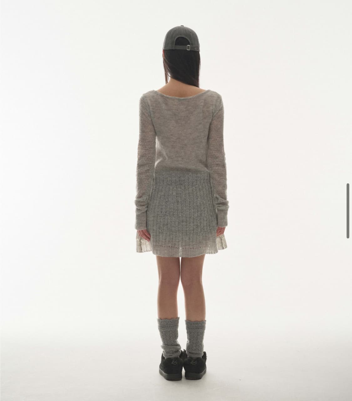 코이세이오 니트 그레이 상품이미지3