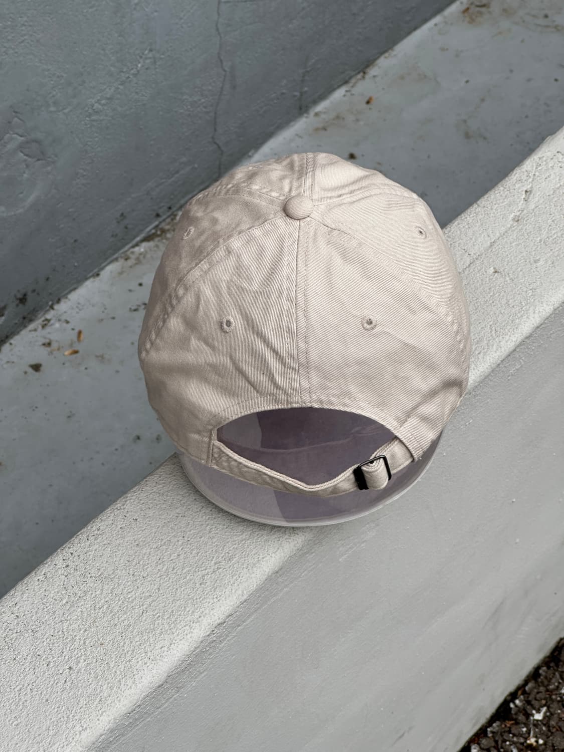 [F] 나이키 로고 아이보리 볼캡 모자 상품이미지4