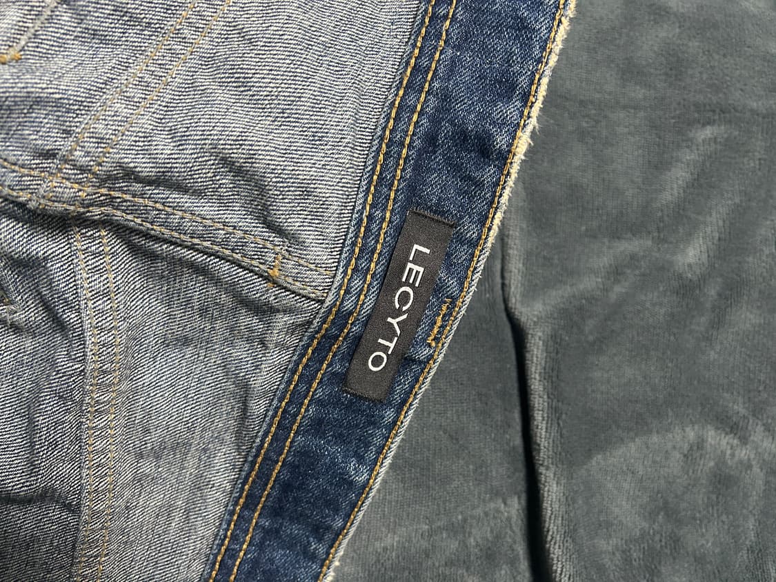 레씨토 Cat Washing 데미지 플레어 데님 상품이미지7