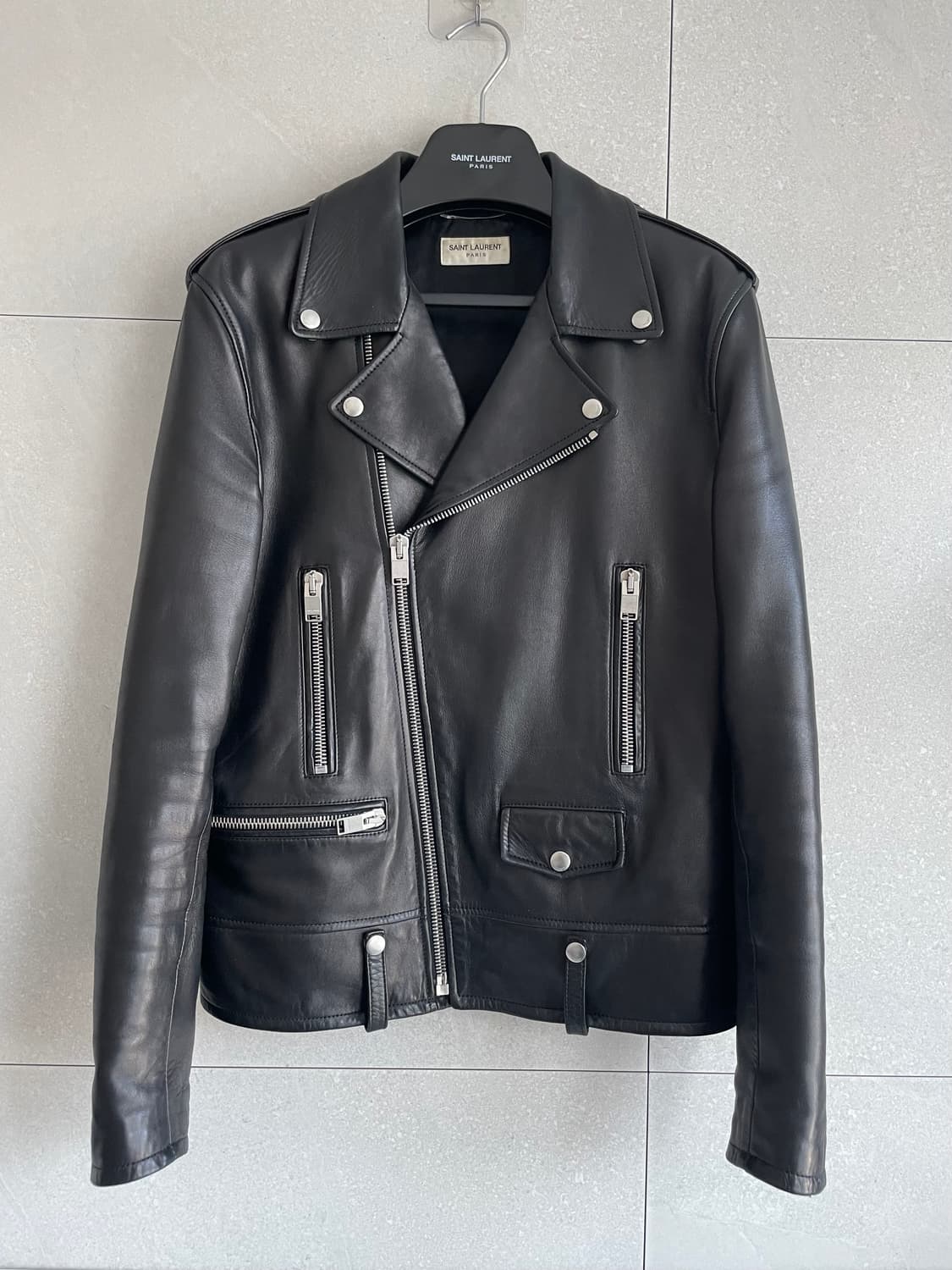 생로랑 16시즌 l01 라이더자켓 상품이미지2