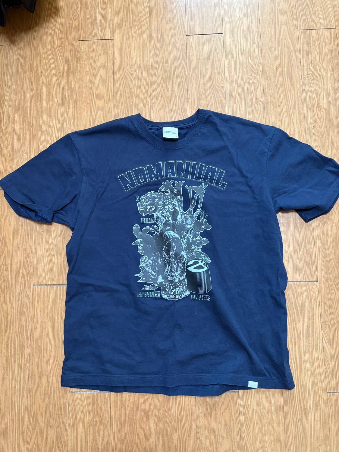 노매뉴얼 S.P T-SHIRT - NAVY 상품이미지2
