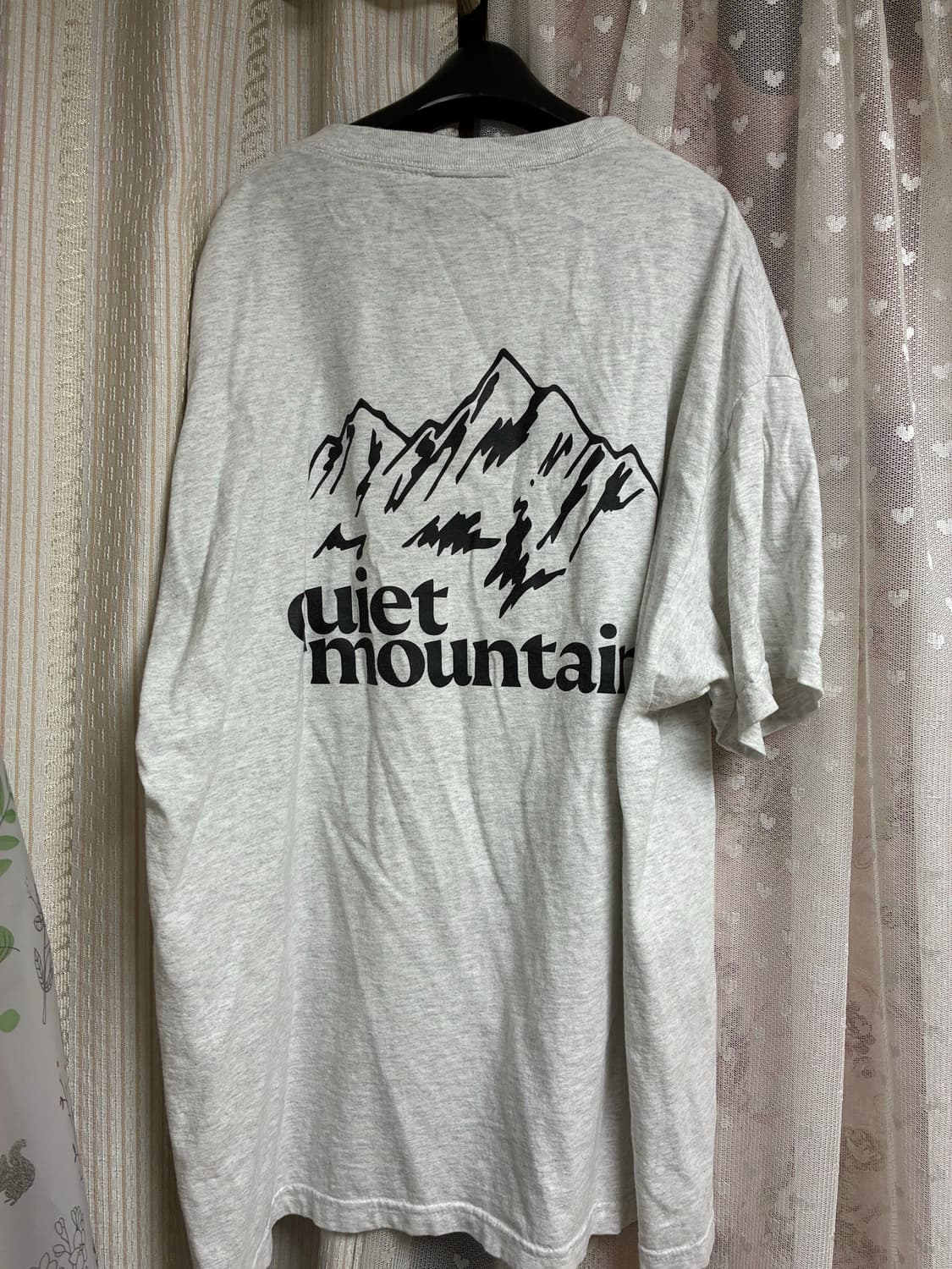 Creek x quiet mountain 반팔 XXL 상품이미지2