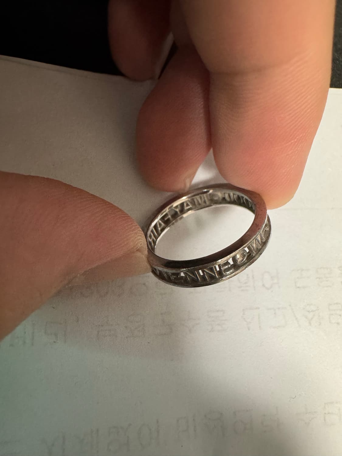 비비안웨스트우드 반지 L 풀박스 판매합니다 상품이미지1