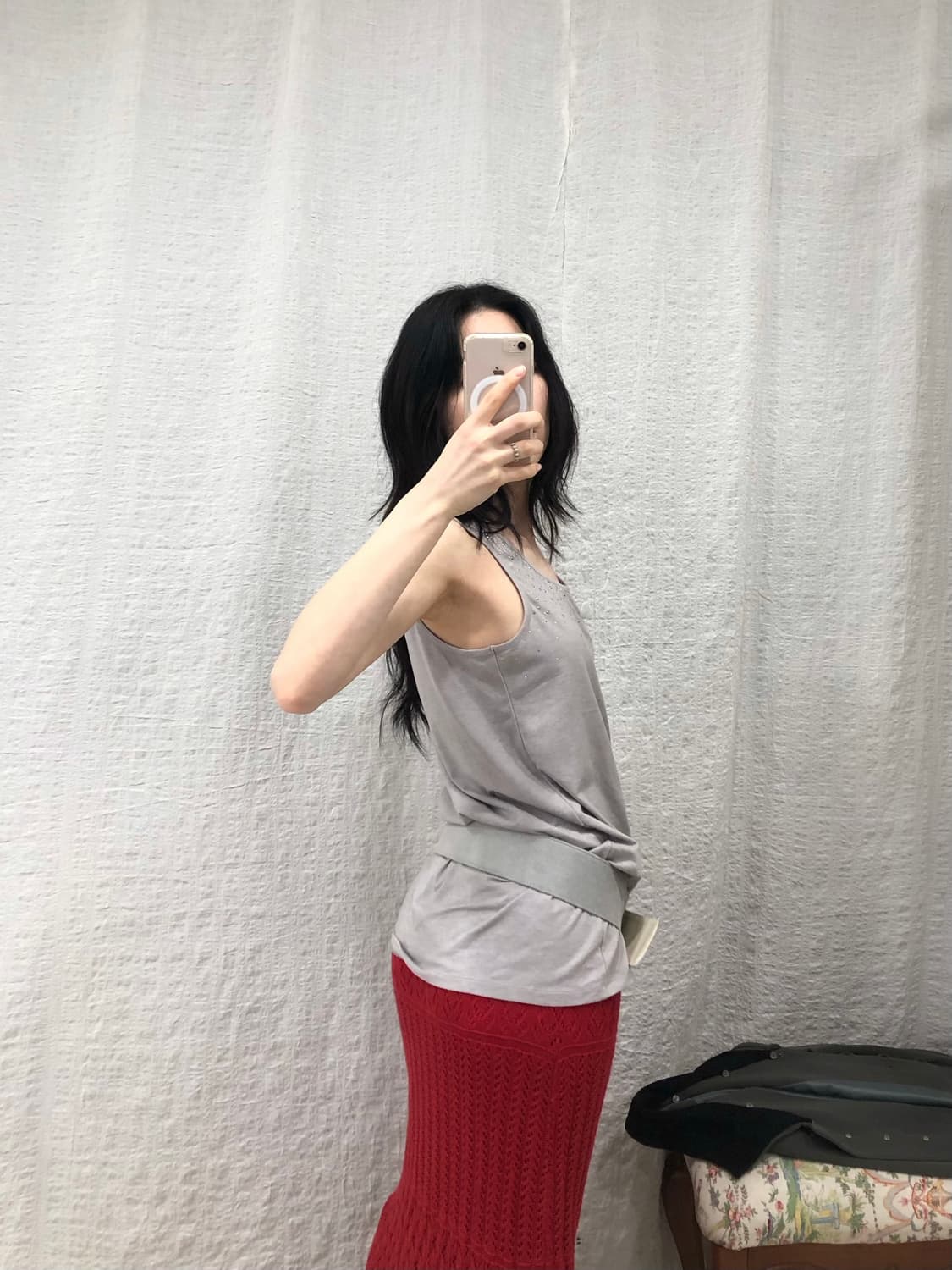 sparkle point sleeveless 상품이미지3