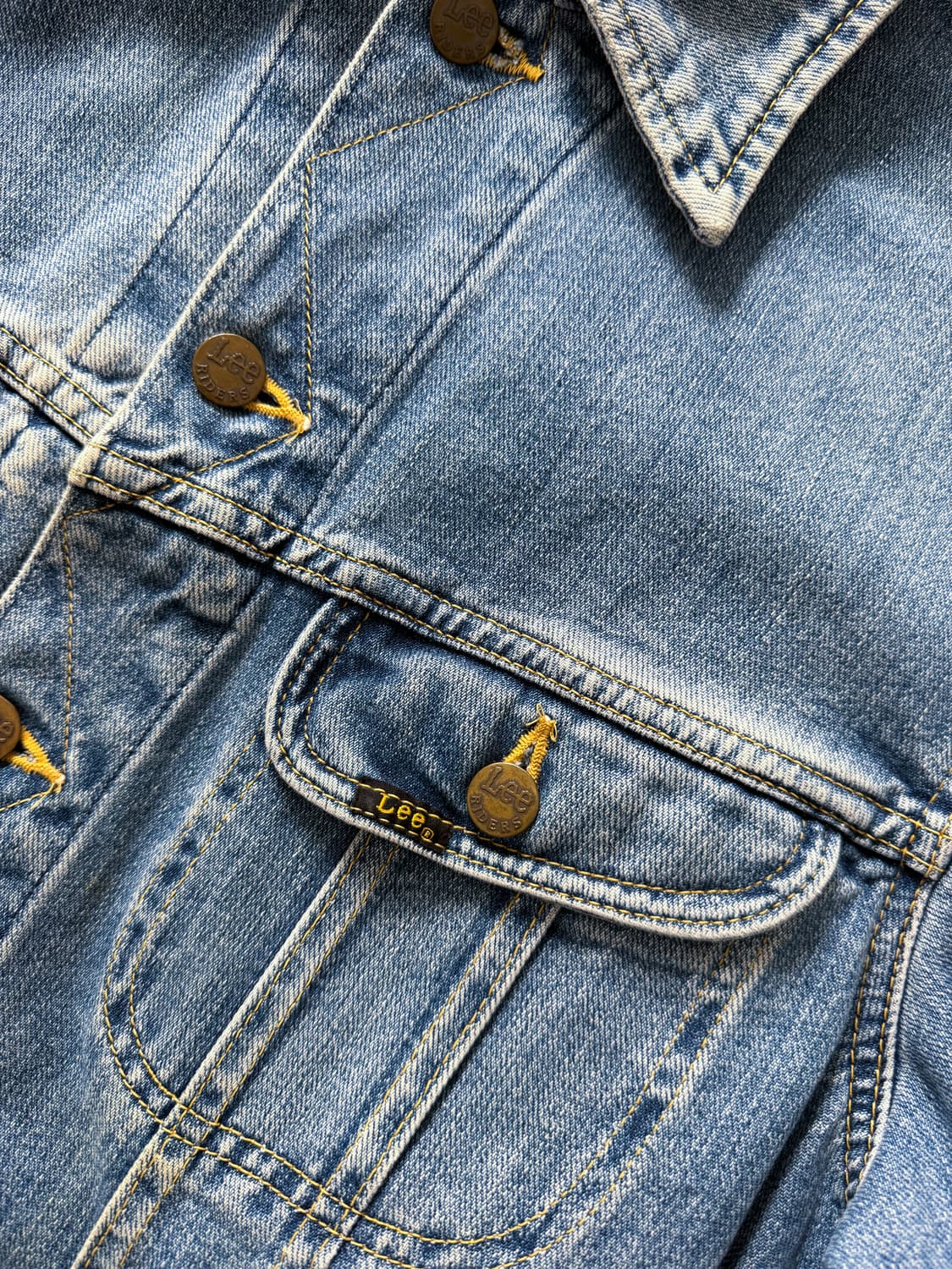 Vintage Lee 101J Western Denim Jacket 상품이미지4